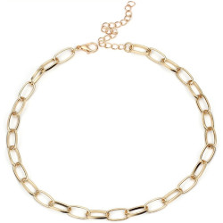 Joy Jewels Ras de cou Hollow Ring doré